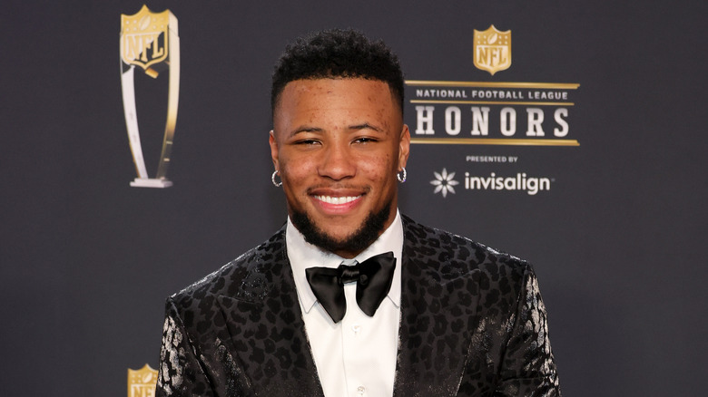 Saquon Barkley souriant