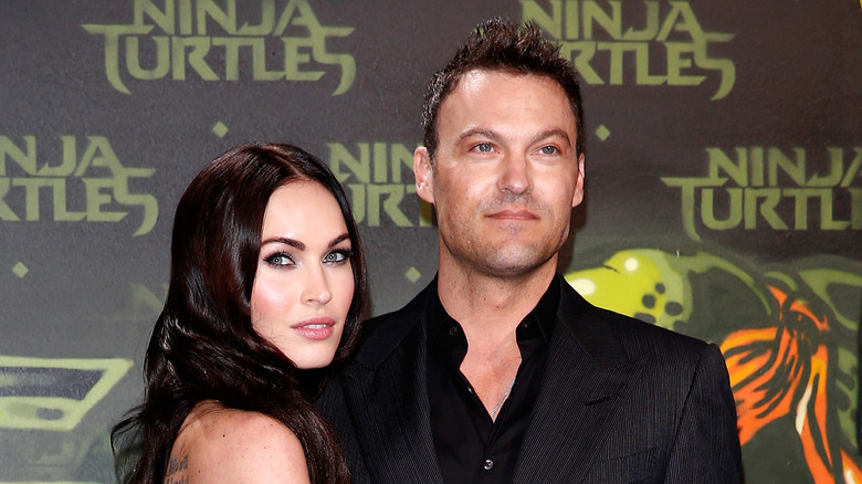 Megan Fox et Brian Austin Green assistent à l'avant-première de Paramount Pictures