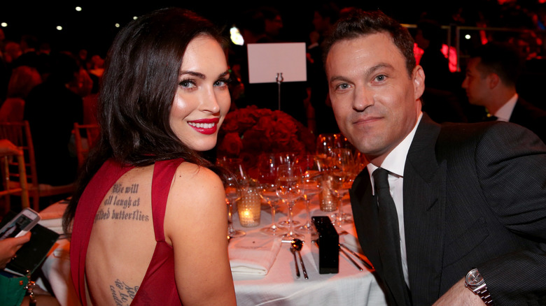 Megan Fox et Brian Austin Green aux Golden Globes