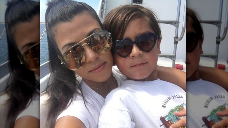 Kourtney Kardashian et Mason Disick