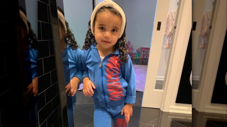 Dream Kardashian porte Moschino