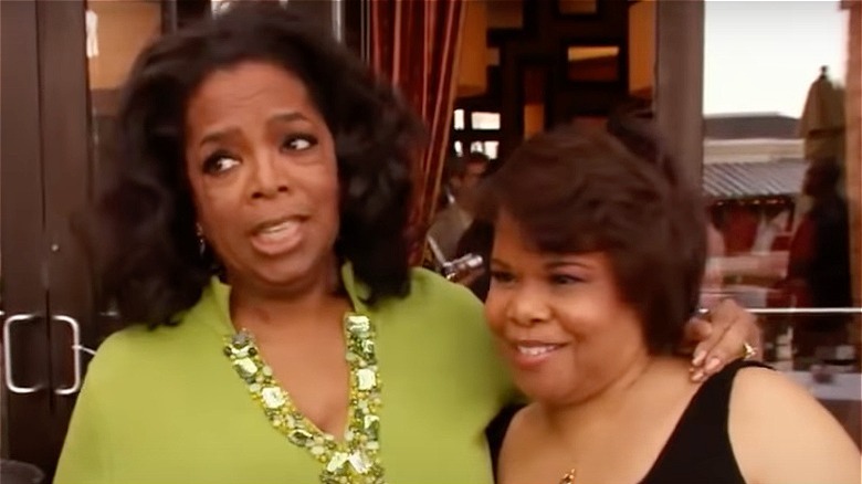 Oprah avec sa soeur Patricia