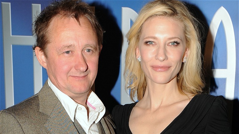 Andrew Upton et Cate Blanchett sur un tapis rouge ensemble