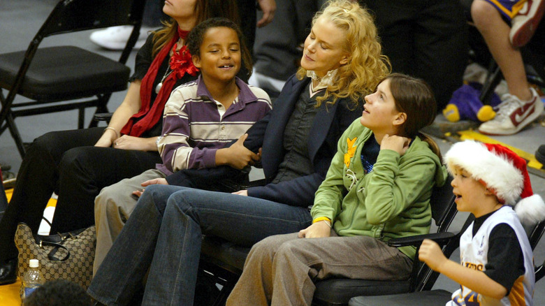 Nicole Kidman avec Connor Cruise, Isabella Cruise