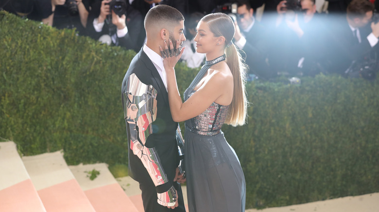 Zayn Malik et Gigi Hadid souriants