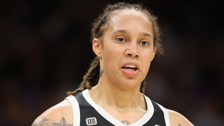 Brittney Griner, sur le terrain