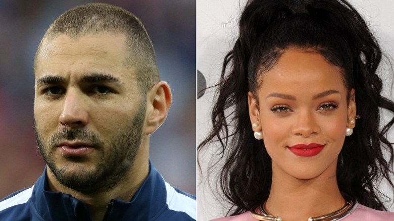 Karim Benzema, Rihanna, les deux photos de 2014 