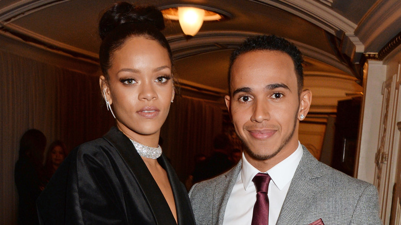 Rihanna, Lewis Hamilton, photo ensemble de 2014 