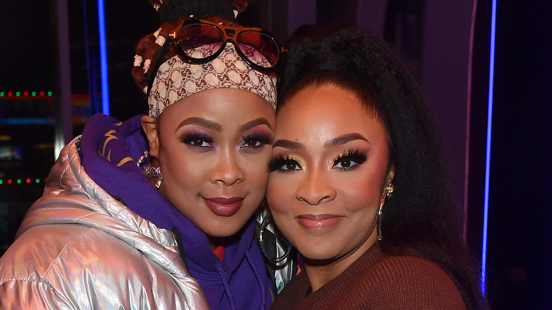 Da Brat et Judy Dupart souriant