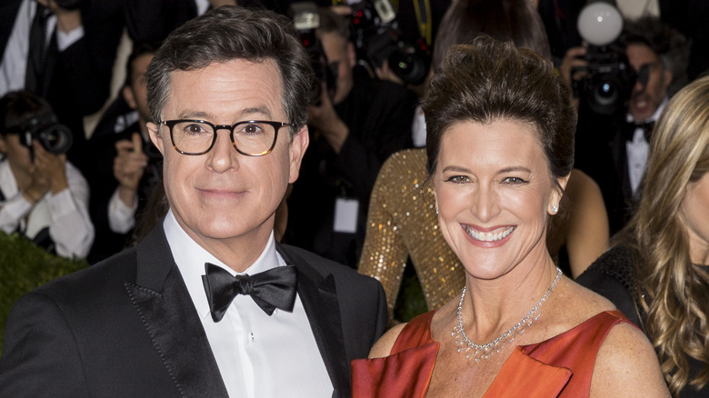 Stephen Colbert et Evelyn McGee