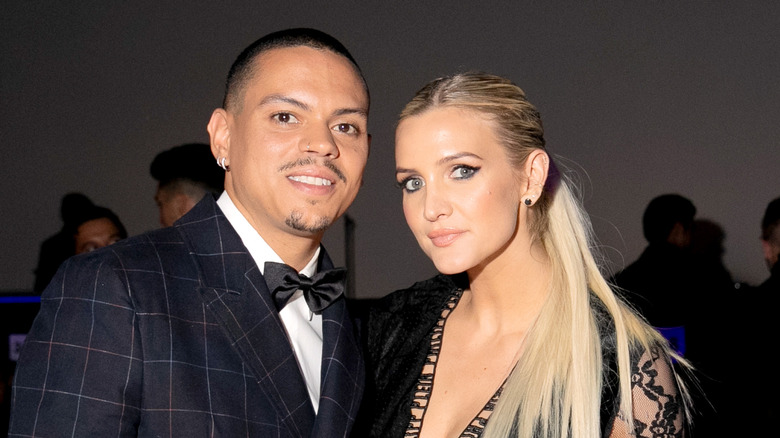 Evan Ross et Ashlee Simpson