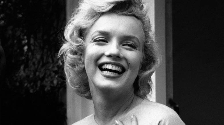 Marilyn Monroe souriante 