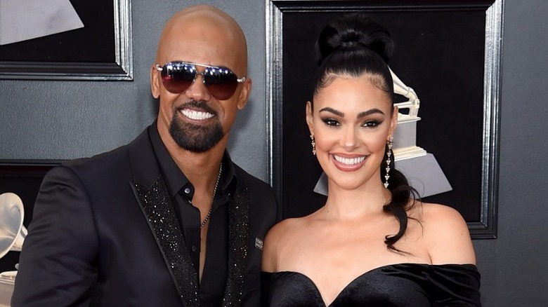 Shemar Moore et Annabelle Acosta aux Grammys