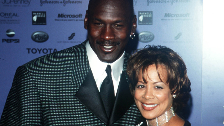 Michael Jordan et Juanita Vanoy