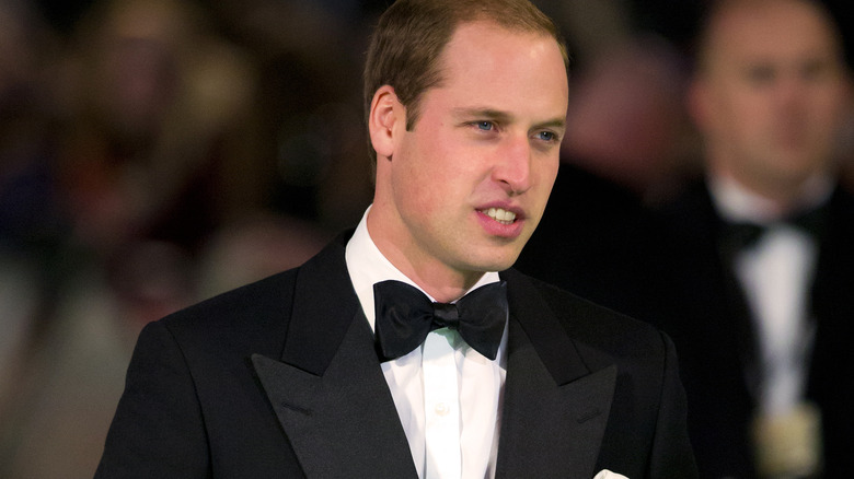 Le prince William à l'avant-première du Hobbit 