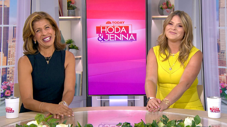 Hoda Kotb et Jenna Bush Hager animent l'émission Today