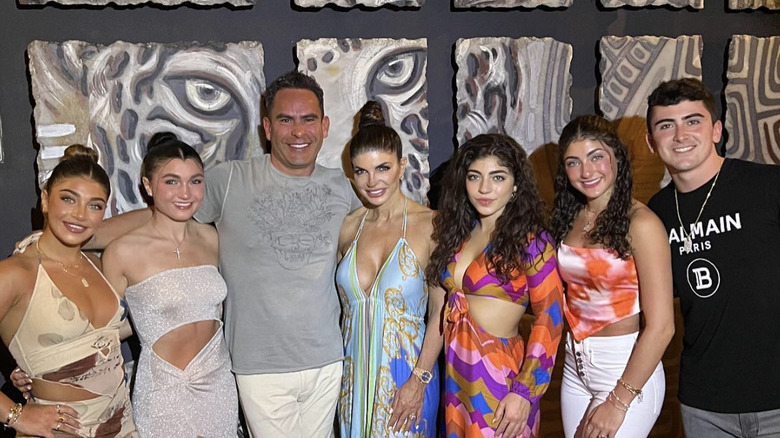 Luis Ruelas, Teresa Giudice et les enfants