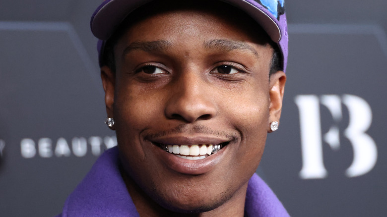 A$AP Rocky souriant