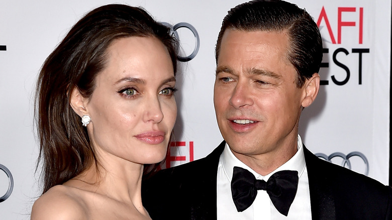 Brad Pitt et Angelina Jolie en 2015