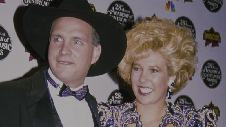 Garth Brooks et Sandy Mahl aux Academy of Country Music Awards