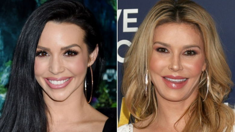 Scheana Shay souriant, Brandi Glanville souriant