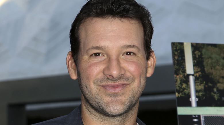 Tony Romo souriant