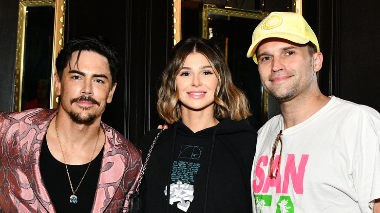 Tom Schwartz et Tom Sandoval posant lors d'un événement