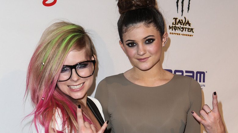 Avril Lavigne avec Kylie Jenner