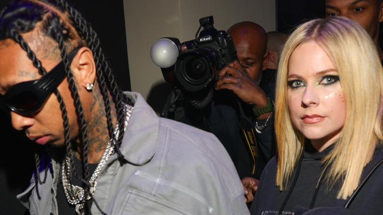 Tyga et Avril Lavigne candides