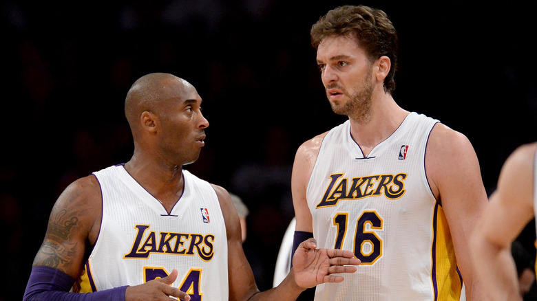 Pau Gasol et Kobe Bryant 