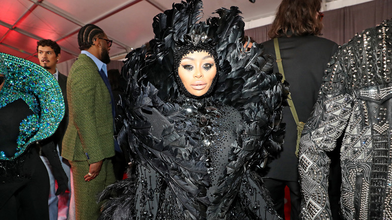 Blac Chyna portant un costume