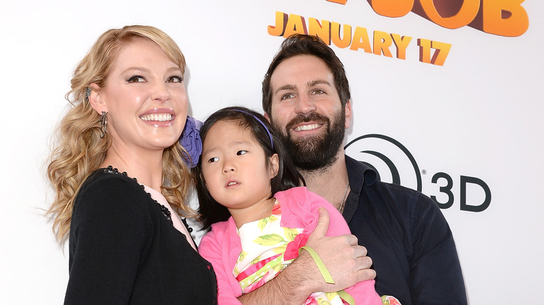 Katherine Heigl avec sa famille