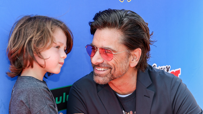 John Stamos et son fils