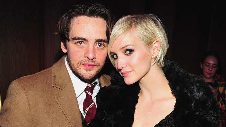 Ashlee Simpson pose avec Vincent Piazza