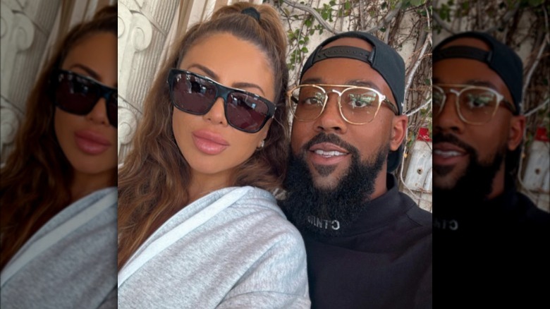 Larsa Pippen et Marcus Jordan prennent un selfie