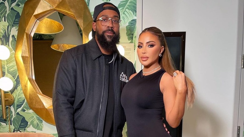 Larsa Pippen et Marcus Jordan posent ensemble