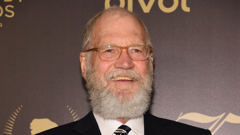 David Letterman souriant