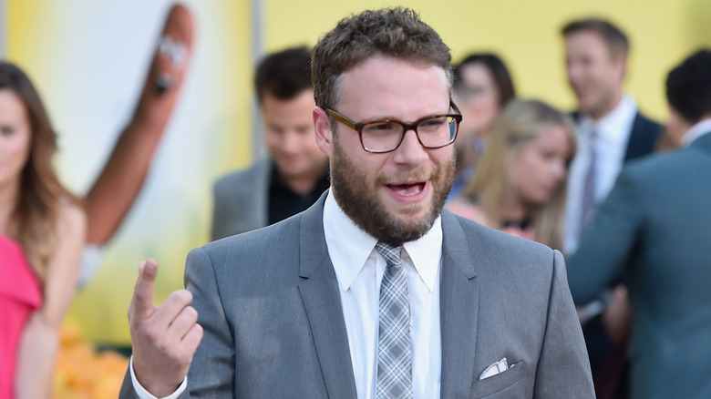 Seth Rogen assiste à la première de 