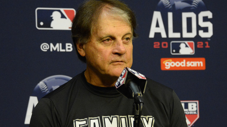 Micro de Tony La Russa