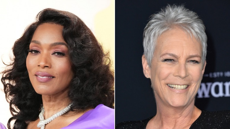 Angela Bassett et Jamie Lee Curtis posant pour une photo