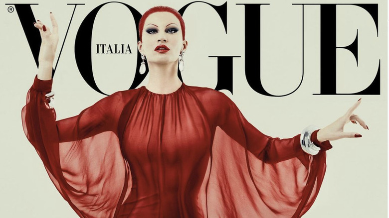 Gisele Bundchen en couverture de Vogue Italia