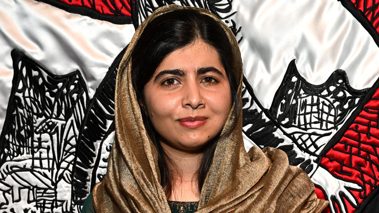 Malala Yousafzai souriant