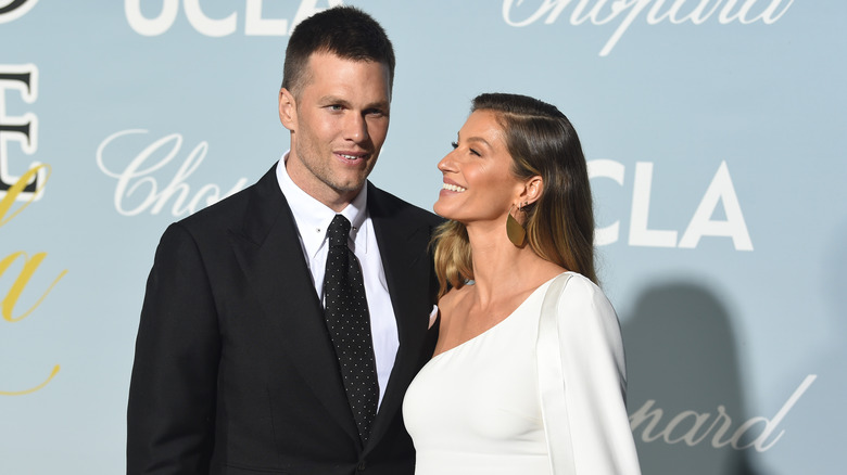 Tom Brady et Gisele Bündchen au gala