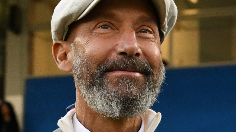 Gianluca Vialli souriant à Cesena en Italie en 2022