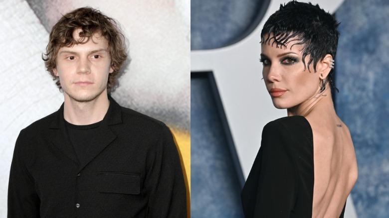 Evan Peters et Halsey