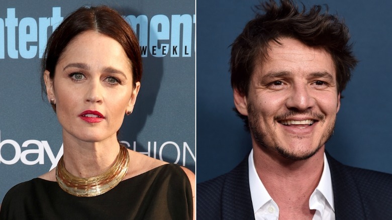 Robin Tunney, Pedro Pascal posant en image fractionnée