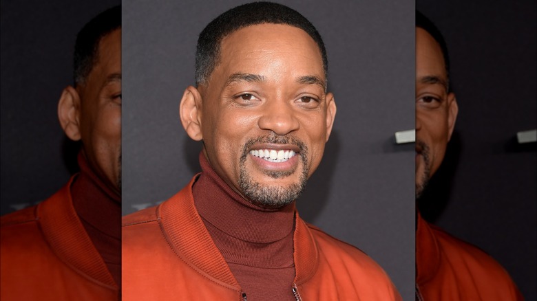 Will Smith pose pour les caméras