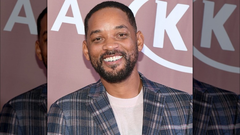 Will Smith pose pour les caméras