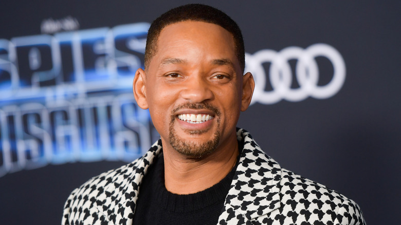 Will Smith pose pour les caméras