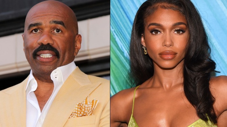 Lori Harvey, photos de Steve Harvey côte à côte